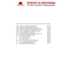 client list attached